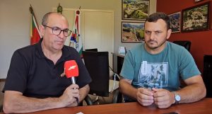 Cezer Gastaldo é entrevistado pela TV Liberal Guaporé