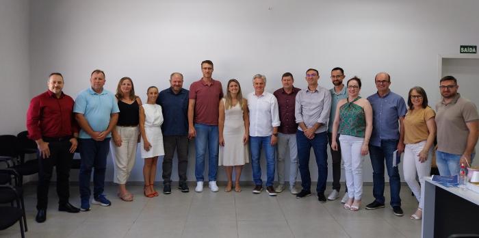 Renato Altmann participa da reunião dos municípios do G8 em Paverama