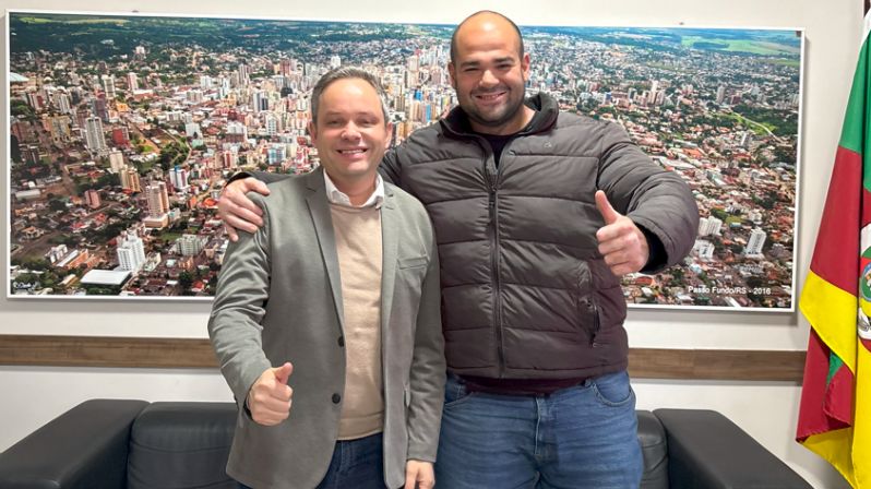 Pedro Almeida e Gio Krug destacam união entre Executivo e Legislativo por melhorias em Passo Fundo