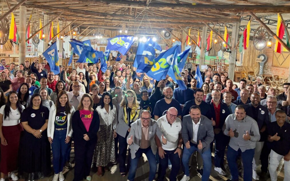 PSD reforça protagonismo político em Gravataí em grande ato de filiações