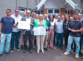 Arita Bergmann formaliza investimento de R$ 3,8 milhões do Governo do Estado para o Hospital Arcanjo São Miguel