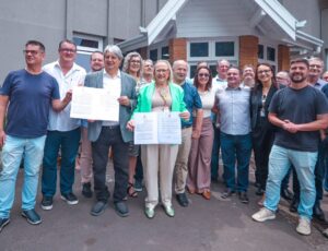 Arita Bergmann formaliza investimento de R$ 3,8 milhões do Governo do Estado para o Hospital Arcanjo São Miguel